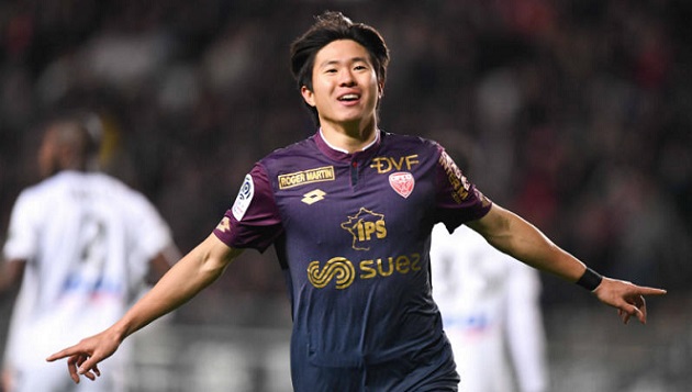  Kwon Chang-hoon có một mùa giải ấn tượng tại Ligue 1.