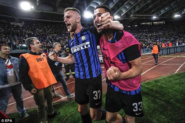 Inter Milan giành vé dự Champions League đầy kịch tính. (Nguồn: EPA)