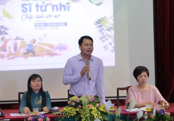 4Ông Lê Xuân Kiêu, Giám đốc Trung tâm Hoạt động Văn hóa Khoa học Văn Miếu-Quốc Tử Giám giới thiệu về chương trình 