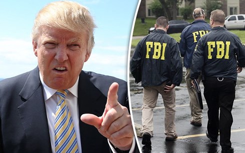 Tổng thống Trump đang muốn Bộ Tư pháp Mỹ điều tra chính cơ quan FBI của họ. Ảnh: PostTruth.