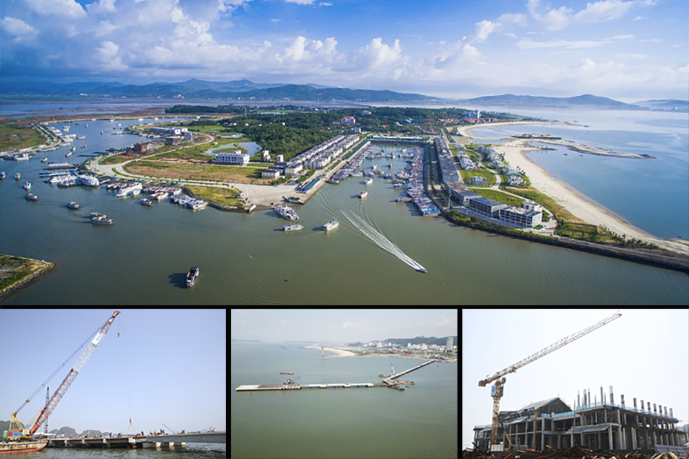 Cảng tàu khách quốc tế Hòn Gai đang được đầu tư xây dựng, hoàn thành trong tháng 6/2018