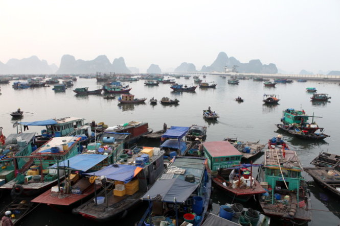 Lễ phát động Tuần lễ Biển và Hải đảo Việt Nam và hoạt động hưởng ứng Ngày Đại dương thế giới năm 2018 sẽ được tổ chức tại khu vực Bến Do, thành phố Cẩm Phả vào sáng 1/6. Ảnh: Báo Quảng Ninh