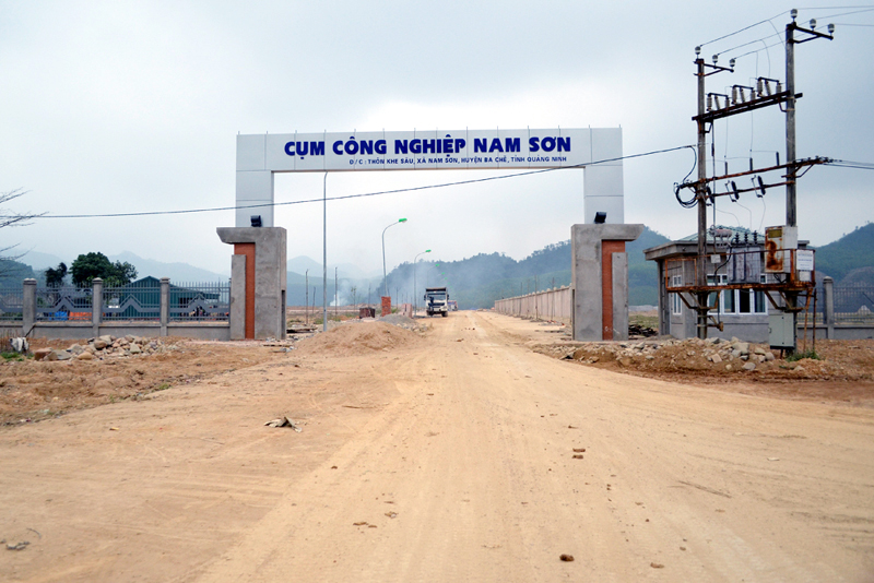 Sau 3 năm thành lập, CCN Nam Sơn mới chỉ 3 doanh nghiệp đầu tư