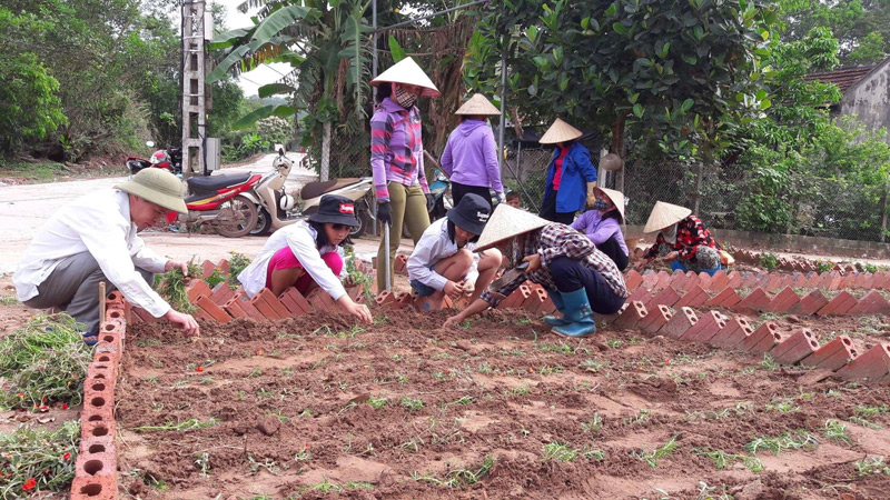 Yên Than đang tích cực xây dựng thôn nông thôn kiểu mẫu.