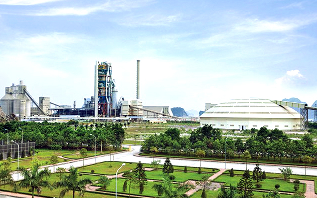 Toàn cảnh Công ty CP Xi măng Cẩm Phả