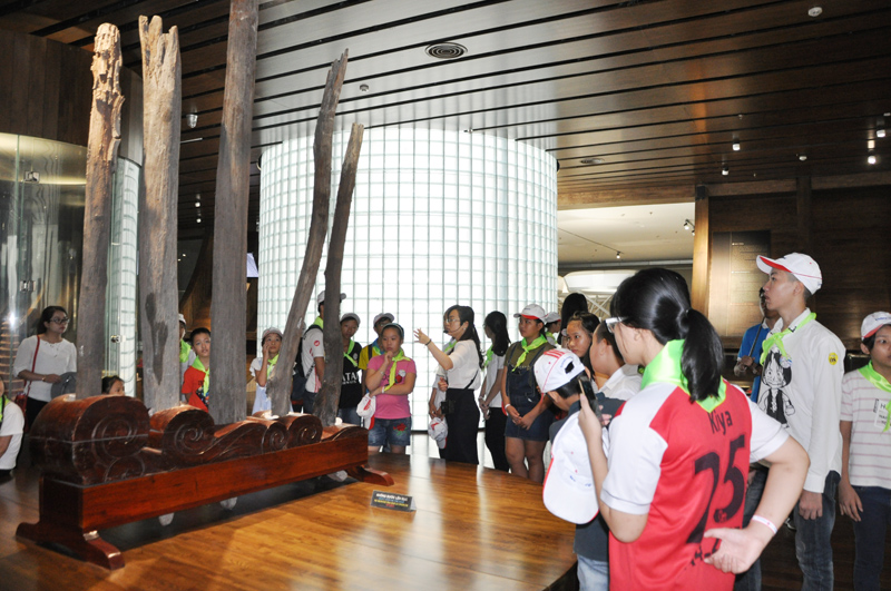 Bảo tàng Quảng Ninh, một điểm đến thu hút học sinh trong dịp hè