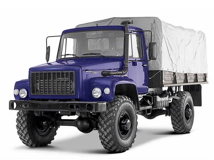 Mẫu xe tải Sadko 4x4 được Gaz chọn trưng bày tại triển lãm Vietnam AutoExpo 2018