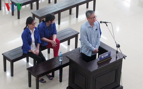 Bị cáo Đinh Mạnh Thắng trả lời HĐXX phúc thẩm.