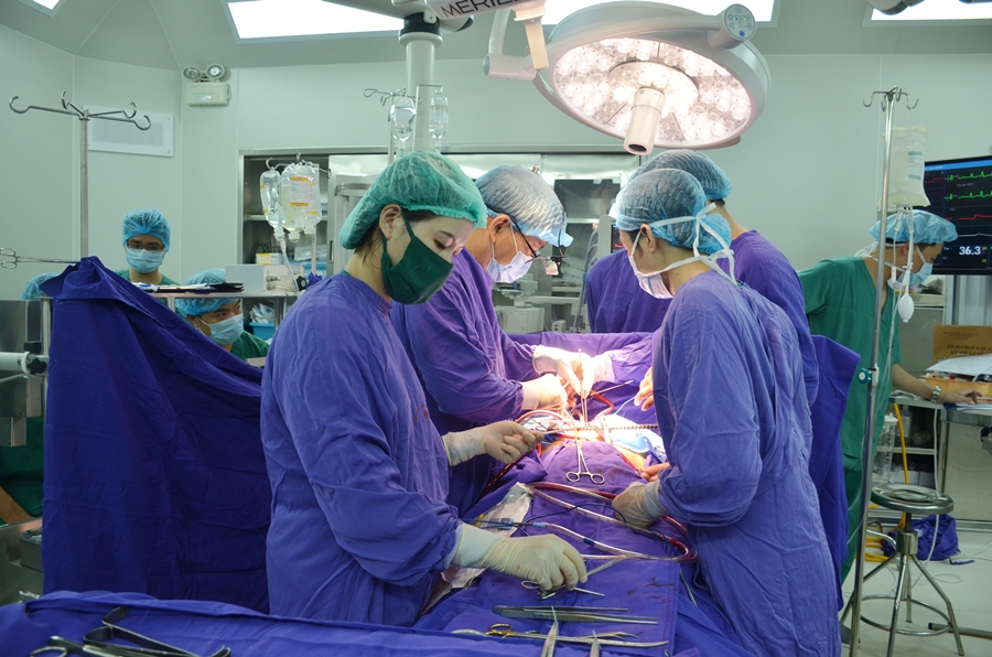 Phẫu thuật tim hở tại Bệnh viện Đa khoa tỉnh Quảng Ninh