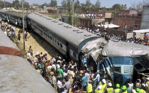 Một vụ tai nạn đường sắt tại Ấn Độ. (Ảnh minh họa: CNN)