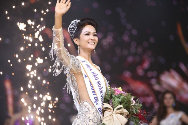 Chủ nhân vương miện của cuộc thi Hoa hậu Hoàn vũ Việt Nam 2018, H'hen Niê.