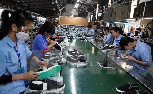 Ngành da giày Việt Nam còn phụ thuộc nhiều vào nguyên liệu nhập khẩu. (Ảnh minh họa: KT)