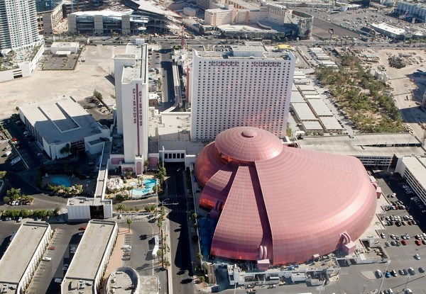 Toàn cảnh khách sạn Circus Circus ở Las Vegas, Nevada. (Nguồn: AFP/TTXVN)