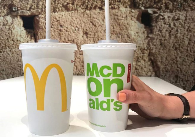 McDonald sẽ thay thế các ống hút nhựa bằng ống hút giấy. (Nguồn: PA)