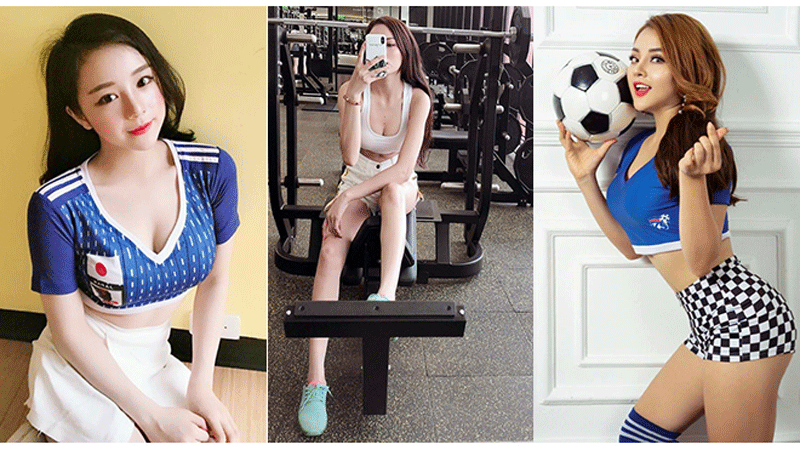 Cận cảnh nhan sắc và link facebook 32 hotgirl của "Nóng cùng World Cup 2018"