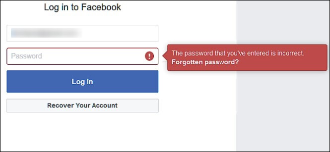 Facebook cho phép bạn khôi phục mật khẩu khi quên