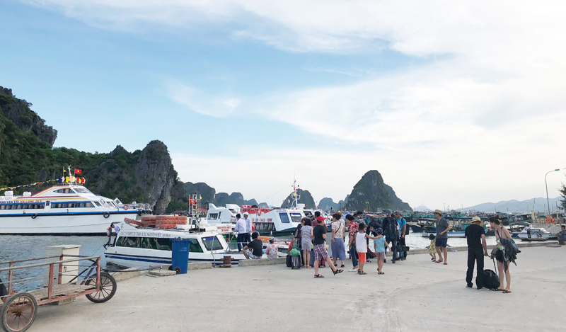 Cảng Cái Rồng là nơi trung chuyển hàng hóa và hành khách đi các đảo của tỉnh Quảng Ninh