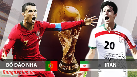 Nhận định bóng đá Bồ Đào Nha vs Iran, 01h00 ngày 26/6: Tái hiện ký ức 2006