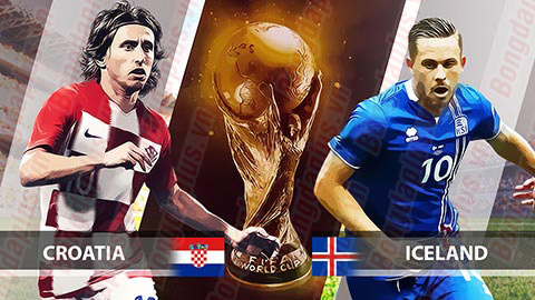 Nhận định bóng đá Croatia vs Iceland, 01h00 ngày 27/06: Chờ cổ tích Iceland