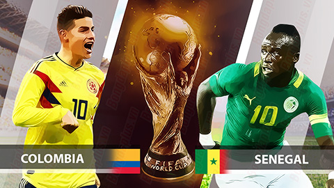 Nhận định bóng đá Colombia vs Senegal, 21h00 ngày 28/6: Sạch bóng châu Phi