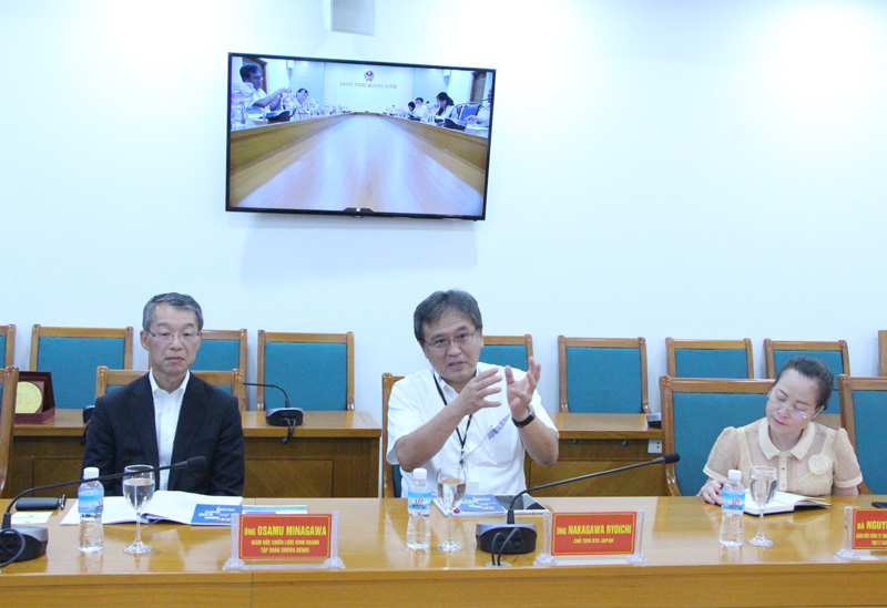 Chiều 3/7, Phó Chủ tịch UBND tỉnh Nguyễn Văn Thành tiếp và làm việc với Tập đoàn Showa Denko, Nhật Bản đến tìm hiểu đầu tư tại Quảng Ninh.