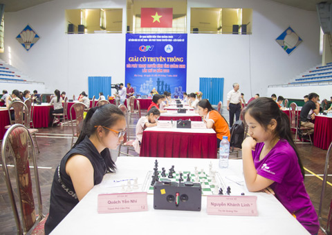 Giải đấu đã thu hút nhiều VĐV về tham gia tranh tài .