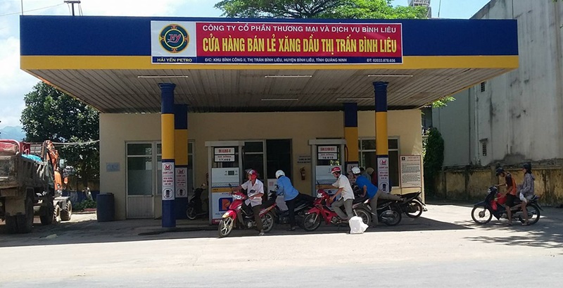 Cửa hàng bán lẻ xăng dầu tại thị trấn Bình Liêu (huyện Bình Liêu)