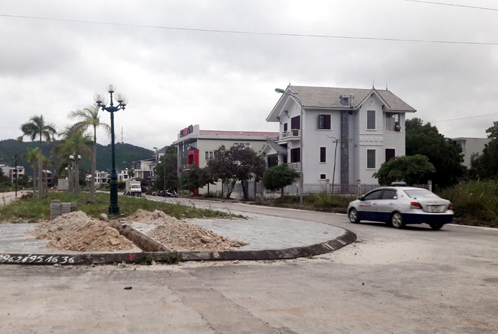 Dự án Khu đô thị Thống Nhất, thị trấn Cái Rồng, huyện Vân Đồn có thời gian giá đất được đẩy lên khá cao