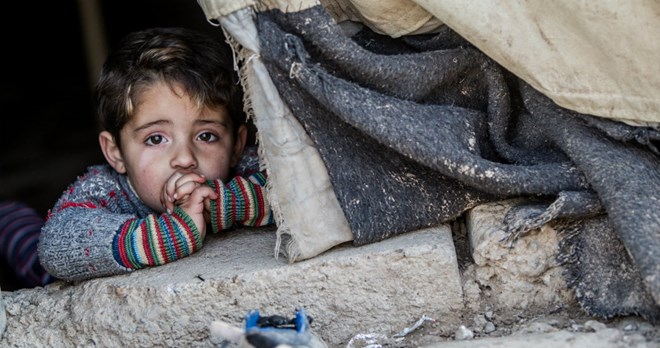 Một em bé tị nạn người Syria. (Nguồn: unicef)