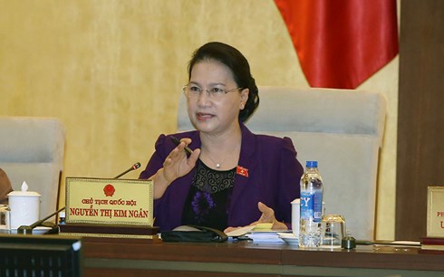 Chủ tịch Quốc hội Nguyễn Thị Kim Ngân: Có sửa từ cũng không thay đổi bản chất vị trí Cảnh sát biển Việt Nam là lực lượng vũ trang nhân dân