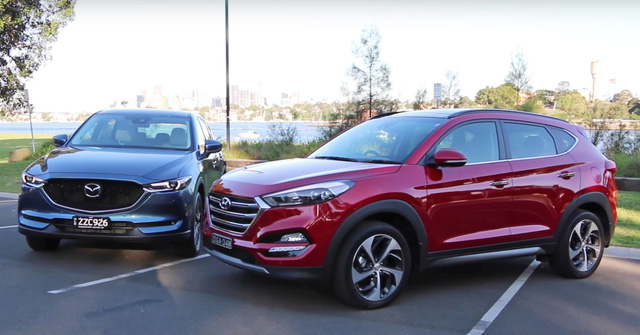 Giá HR-V xấp xỉ Hyundai Tucson và gần bằng Mazda CX-5. Ảnh minh hoạ: Chasing Cars.