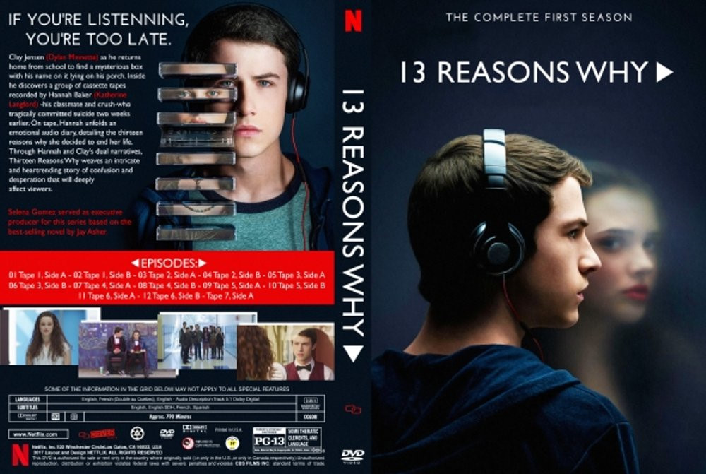 13 Reasons Why, một series nổi tiếng trên Netflix, được dán nhãn PG-13. Ảnh: Netflix.