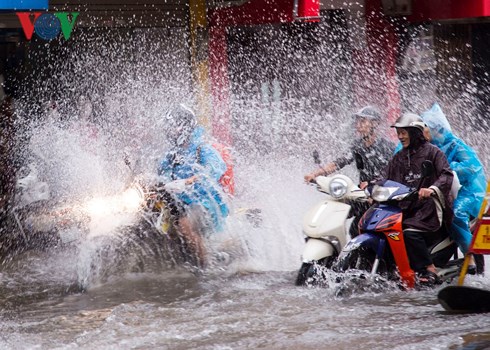 Nhiều nơi tại Nam Đồng bằng Bắc bộ, các tỉnh Hòa Bình, Sơn La, Thanh Hóa, Nghệ An sẽ có mưa rất to.
