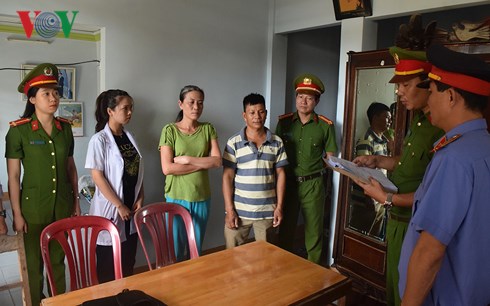 Cơ quan chức năng đọc lệnh bắt giữ Nguyễn Thị Băng Tâm