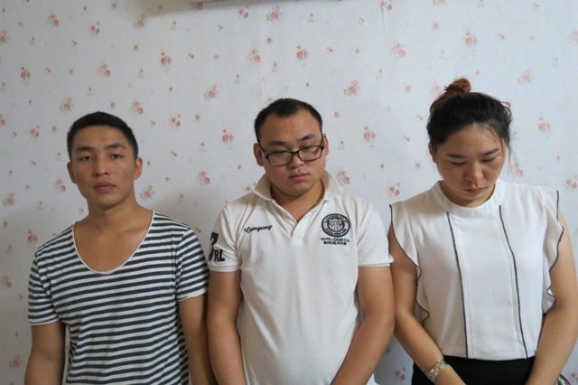 Các đối tượng quốc tịch Trung Quốc bị Công an tỉnh Lạng Sơn phát hiện, bắt giữ.