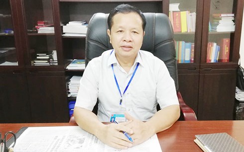 Ông Bùi Trọng Đắc, Giám đốc Sở GD-ĐT tỉnh Hòa Bình (ảnh: Dân trí)