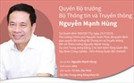 Chân dung quyền Bộ trưởng Bộ Thông tin và Truyền thông Nguyễn Mạnh Hùng