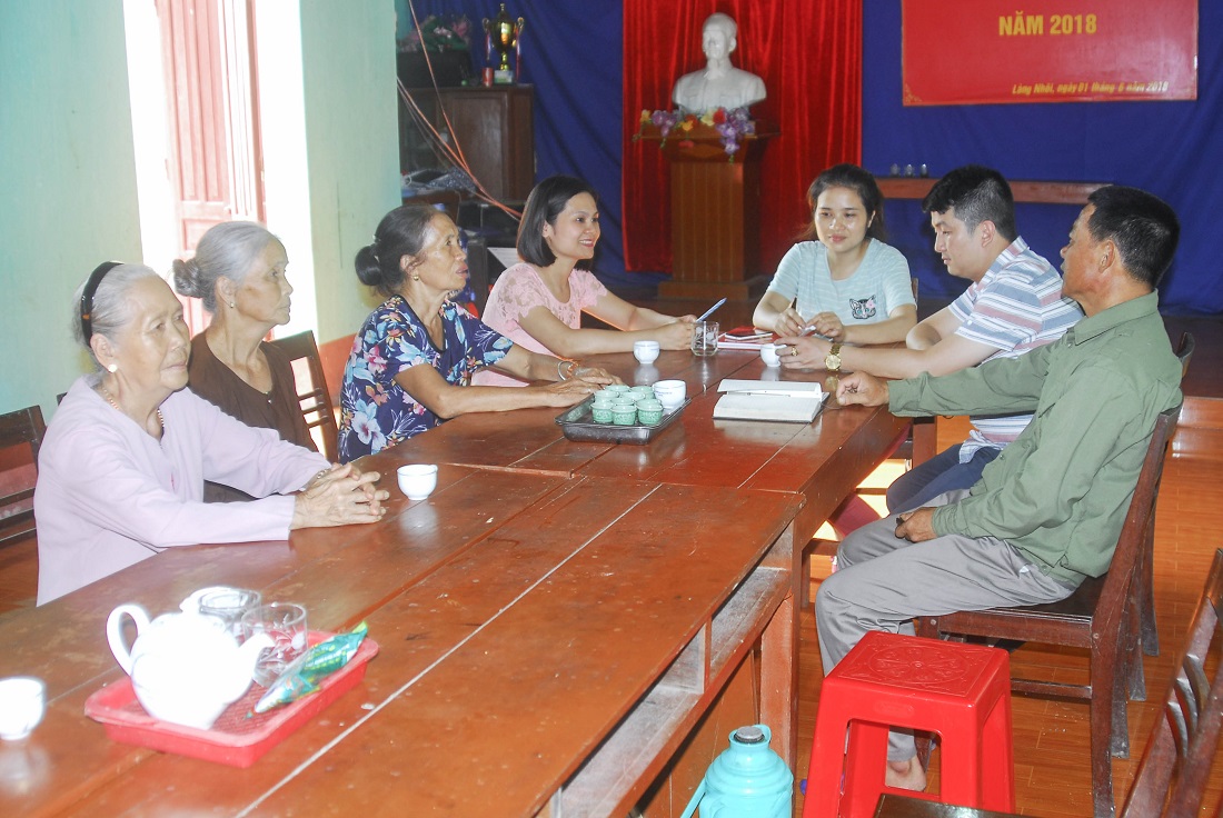 Chi bộ thôn Làng Nhội (xã Đông Hải, huyện Tiên Yên) họp triển khai công tác giám sát cộng đồng, thanh tra nhân dân, hòa giải ở cơ sở.