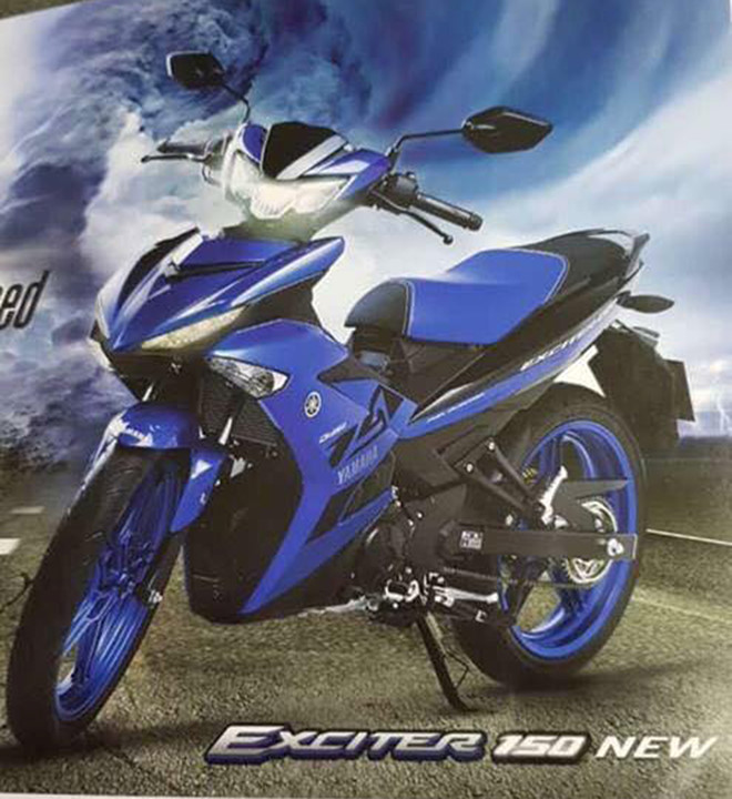 Yamaha Exciter 2019 với phần đầu xe mới. Ảnh: Exciter Club .