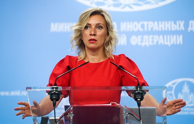 Người phát ngôn Bộ Ngoại giao Nga Maria Zakharova. (Nguồn: TASS)