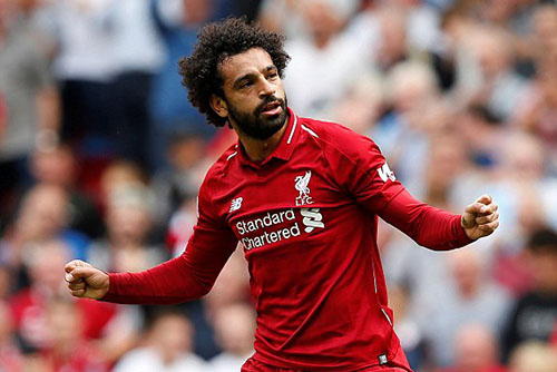 Salah giúp Liverpool khai thông thế bế tắc cho Liverpool. Ảnh: Reuters.