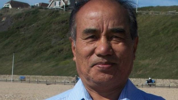 Narayan Gurung , người thiệt mạng trong vụ tai nạn xe BMW cuối năm 2016.