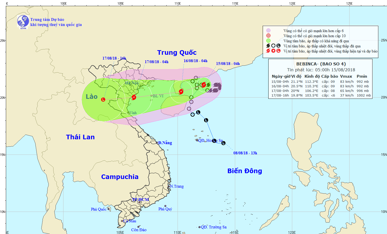 Chủ động ứng phó mưa lụt do bão số 4