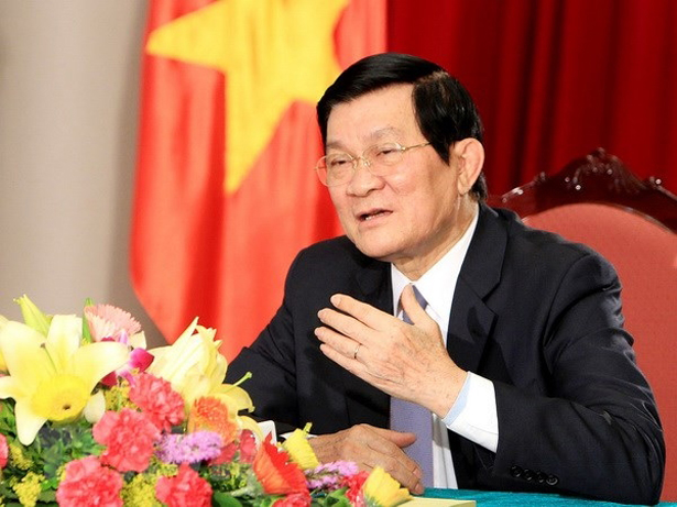 Nguyên Chủ tịch nước Trương Tấn Sang. Ảnh: TTXVN