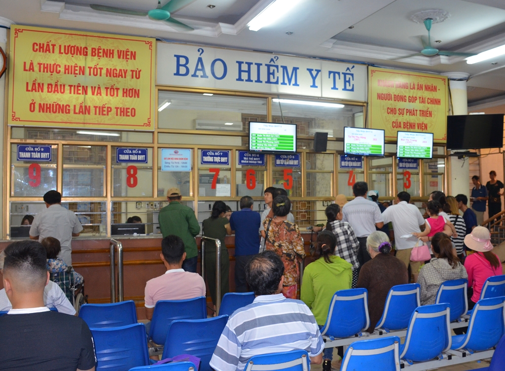 Khám chữa bệnh BHYT tại Bệnh viện Đa khoa tỉnh Quảng Ninh.