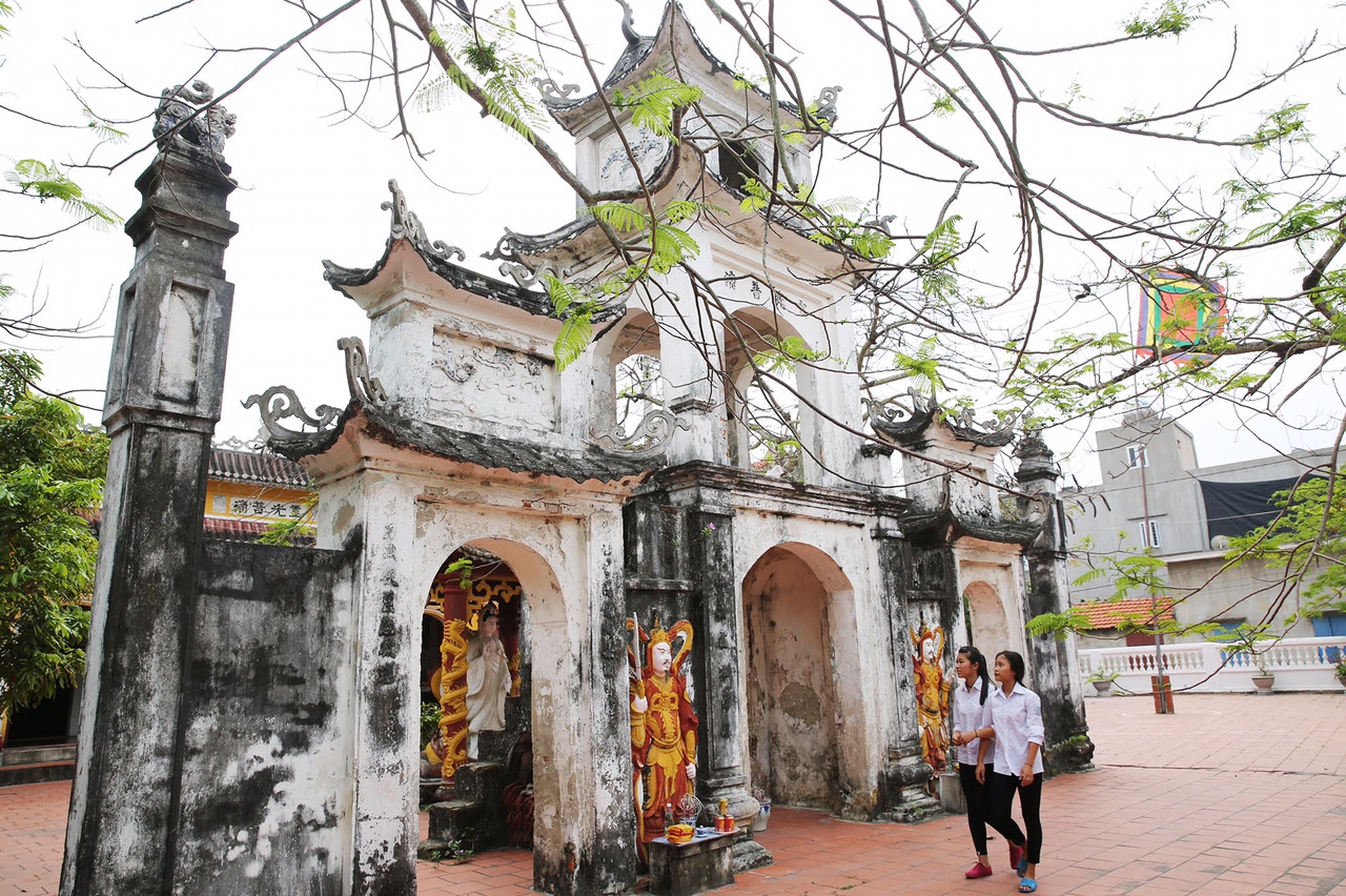 Cụm di tích lịch sử, kiến trúc, nghệ thuật đình, chùa, đền Quan Lạn được công nhận là di tích lịch sử, nghệ thuật quốc gia vào năm 1990. Ảnh: Đỗ Phương