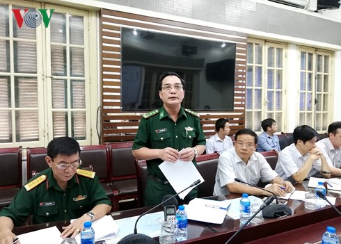 Thượng tá Nguyễn Đình Hưng - sẵn sàng lực lượng ứng phó sự cố.