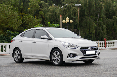 Hyundai Accent mới ra mắt tại Việt Nam hồi tháng 4.