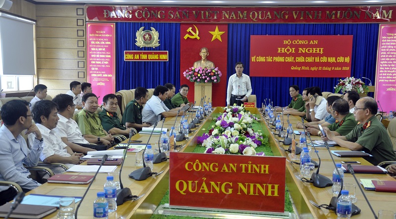 Ngay sau hội nghị Phó Chủ tịch UBND tỉnh Vũ Văn Diện, chỉ đạo các ngành, địa phương trên địa bàn tập trung một số nhiệm vụ trọng tâm trong công tác PCCC tới.