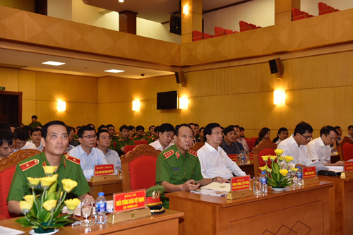 Các đại biểu dự hội nghị tại đầu cầu Hà Nội. Ảnh: VGP/Nhật Bắc